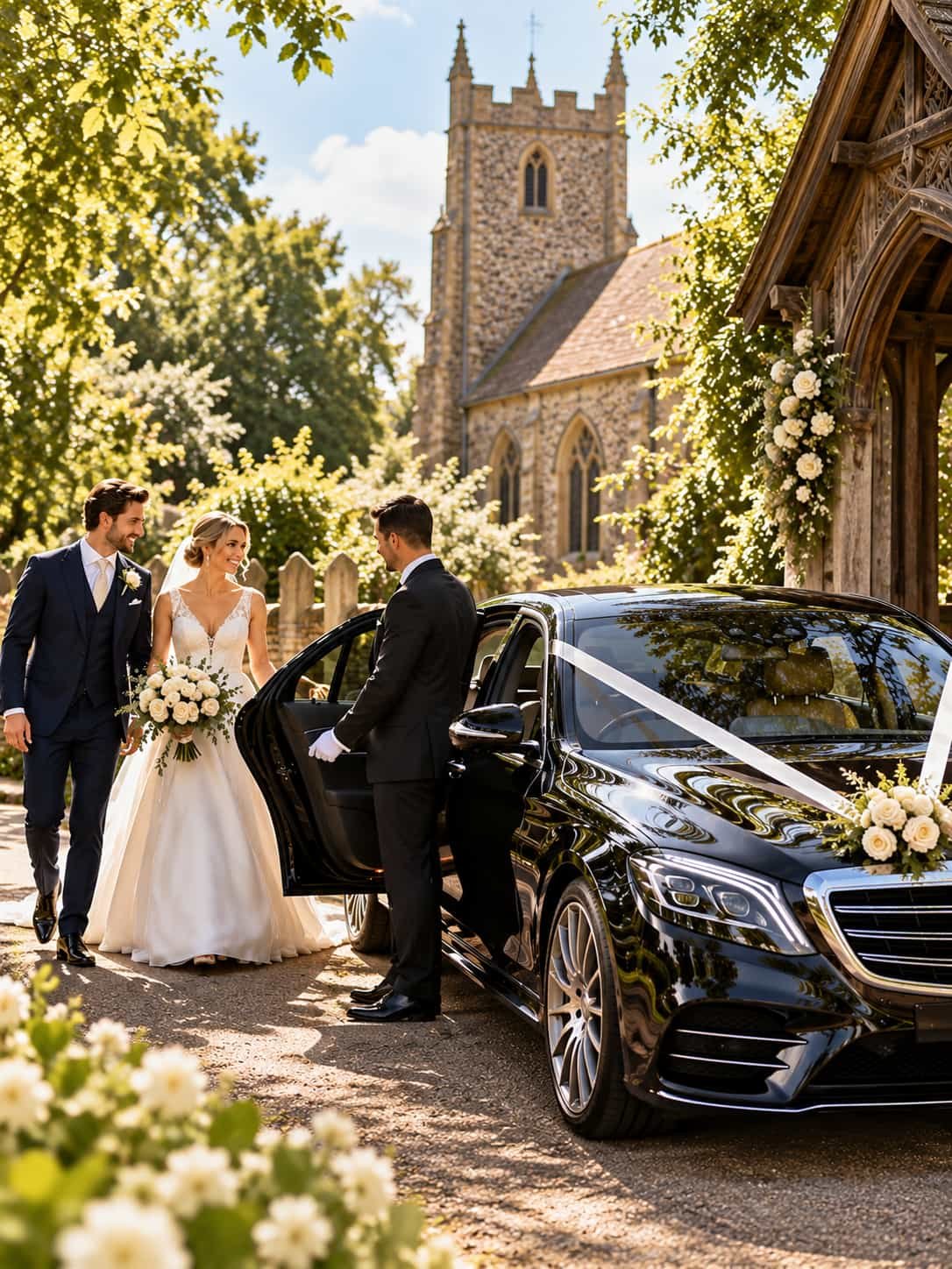 What are the reasons to hire your wedding car from Airport Rides UK?